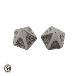 گوشواره نقره زنانه طرح شادی