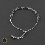 دستبند نگین سنگ اصل و معدنی دخترانه (3) دستبند نگین سنگ اصل و معدنی دخترانه