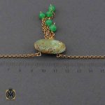 مدال به همراه زنجیر فیروزه دخترانه جدید