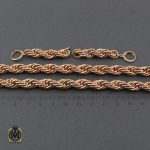 سرویس طنابی زنانه استیل برند zj طرح آراشید