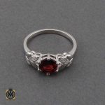 انگشتر نقره زنانه با نگین اصل و معدنی