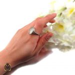 انگشتر کوارتز رتایل زنانه طرح سیما (1) انگشتر کوارتز رتایل زنانه طرح سیما - کد 2473 - تصویر 3