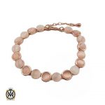 دستبند برند abella زنانه استیل طرح راشل