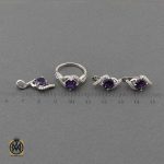 سرویس آمتیست زنانه خوش رنگ طرح فریال