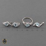 سرویس توپاز آبی مرغوب و خوش رنگ طرح مایسا