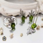 سرویس زبرجد زنانه خوش رنگ و اصل طرح الین (2) سرویس زبرجد زنانه خوش رنگ و اصل طرح الین