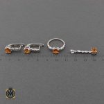 سرویس سیترین زنانه اصل و معدنی چکامه