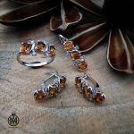 سرویس سیترین زنانه خوش رنگ و مرغوب سامانتا