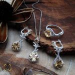 سرویس سیترین زنانه خوش رنگ و مرغوب کاملیا