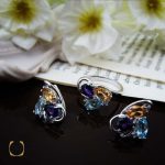 سرویس چند نگین اصل و خوش رنگ طرح مرسنا