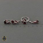 سرویس گارنت زنانه خوش رنگ و معدنی طرح شراره