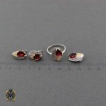 سرویس گارنت زنانه خوش رنگ و معدنی طرح پریسا