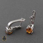 گردنبند نقره با نگین اصل