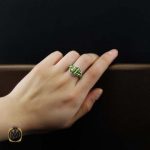 انگشتر نقره با نگین اصل