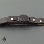 دستبند اصل و مرغوب با چرم طبیعی و قاب نقره (1)