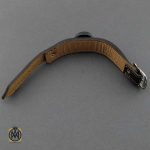 دستبند اصل و مرغوب با چرم طبیعی و قاب نقره (2)