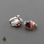 گوشواره نقره با نگین اصل