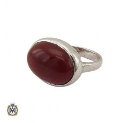 mens-red-agate-ring-11218 انگشتر عقیق قرمز مردانه اصل و معدنی