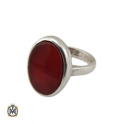 mens-red-agate-ring-11219 انگشتر عقیق قرمز اسپرت اصل و خوش رنگ