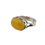 mens-sharaf-shams-ring-11201 انگشتر شرف الشمس مردانه عقیق زرد اصل و مرغوب