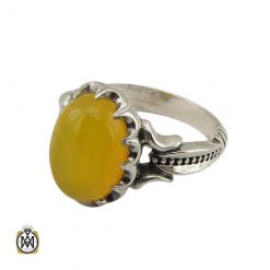 mens-sharaf-shams-ring-11217 انگشتر عقیق شرف الشمس نقره مردانه اصل و معدنی