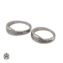 silver-ring-set-11237 حلقه ست نقره رینگی مردانه و زنانه طرح آرنیکا (3)