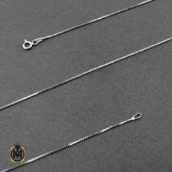 womens-silver-chains-11225 زنجیر زنانه نقره ایتالیایی ونیزی 45 سانتی متری