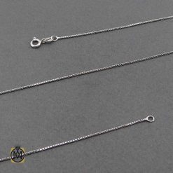 womens-silver-chains-11227 زنجیر نقره زنانه ایتالیایی ونیزی 45 سانتی