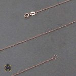 womens-silver-chains-11233 زنجیر نقره زنانه ترک بافت کابلی 45 سانتی