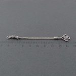 آویز نقره یا منگوله تسبیح کار تکرکیه