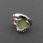 انگشتر عقیق شرف الشمس مردانه معدنی و اصل