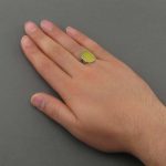 انگشتر عقیق شرف الشمس مردانه معدنی و اصل