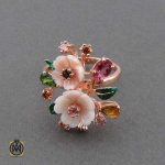 گردنبند چند نگین آبسیدین سیترین تورمالین زنانه و دخترانه گردنبند چند نگین آبسیدین سیترین تورمالین زنانه و دخترانه