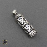 مدال نقره جادعایی اسپرت با حرز امام جواد