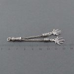 کرکوش نقره ترک تسبیح دو رشته ای اسپرت