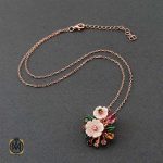 گردنبند چند نگین آبسیدین سیترین تورمالین زنانه و دخترانه گردنبند چند نگین آبسیدین سیترین تورمالین زنانه و دخترانه