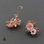 گوشواره چند نگین آبسیدین سیترین تورمالین زنانه و دخترانه گوشواره چند نگین آبسیدین سیترین تورمالین زنانه و دخترانه