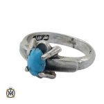 neishabour-mens-turquoise-ring-11248 انگشتر فیروزه نیشابوری اصل و مرغوب