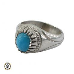 neishabour-mens-turquoise-ring-11250 انگشتر فیروزه دست ساز