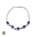 womens-amethyst-bracelet-1244 دستبند آمتیست زنانه اصل و مرغوب طرح مایسا