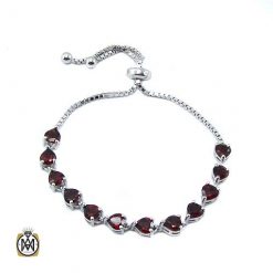 womens-garnet-bracelet-1238 دستبند گارنت زنانه مرغوب