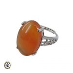 yemeni-agate-ring-sharaf-al-shams-for-women-2488 انگشتر با نگین عقیق یمن