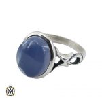 yemeni-mens-agate-ring-11240 انگشتر عقیق کبود یمنی