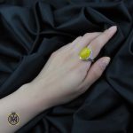 انگشتر زنانه عقیق شرف الشمس