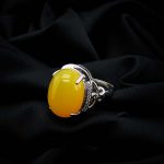 انگشتر زنانه عقیق شرف الشمس