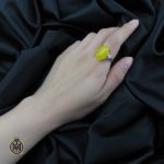 انگشتر زنانه عقیق شرف الشمس (1) انگشتر زنانه عقیق شرف الشمس