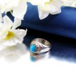 انگشتر فیروزه دست ساز