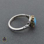 انگشتر فیروزه نیشابوری اصل و مرغوب (2) انگشتر فیروزه نیشابوری اصل و مرغوب