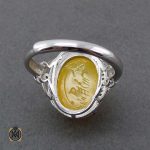 انگشتر نقره شیک زنانه