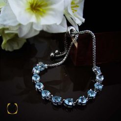 دستبند توپاز زنانه معدنی (2) دستبند توپاز زنانه معدنی